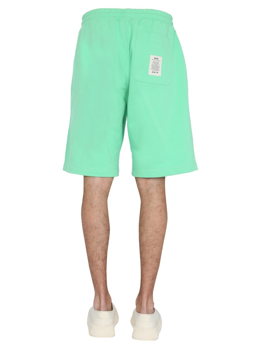 msgm FANTASTIC GREEN BERMUDA - Image 4