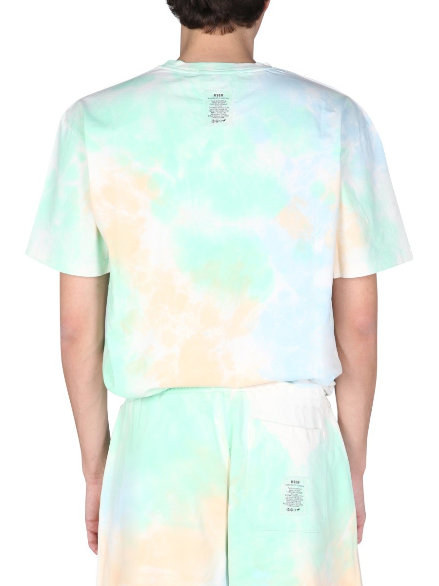 msgm - "FANTASTIC GREEN" T-SHIRT - Image 3