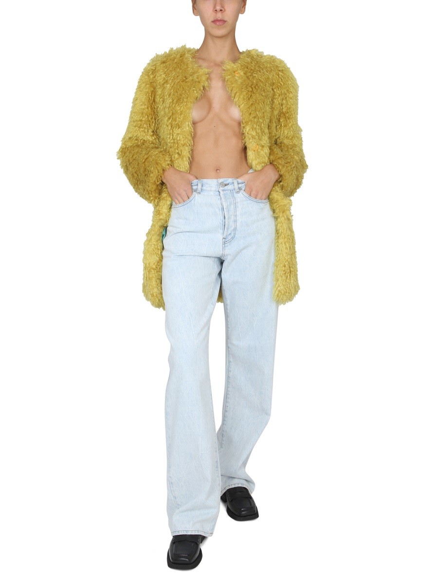 BECAGLI SINCE 1994 - FAUX FUR COAT - Image 2