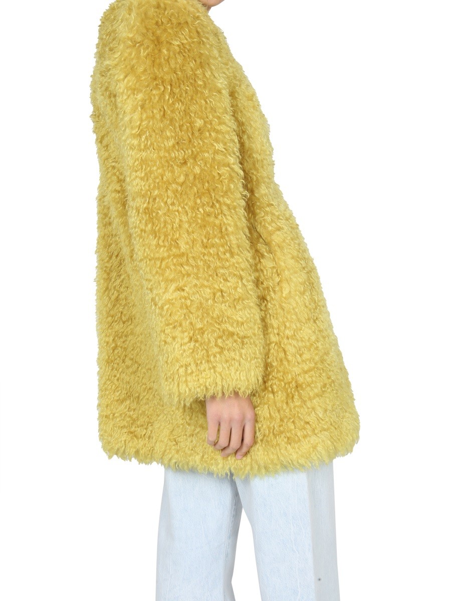 BECAGLI SINCE 1994 - FAUX FUR COAT - Image 4