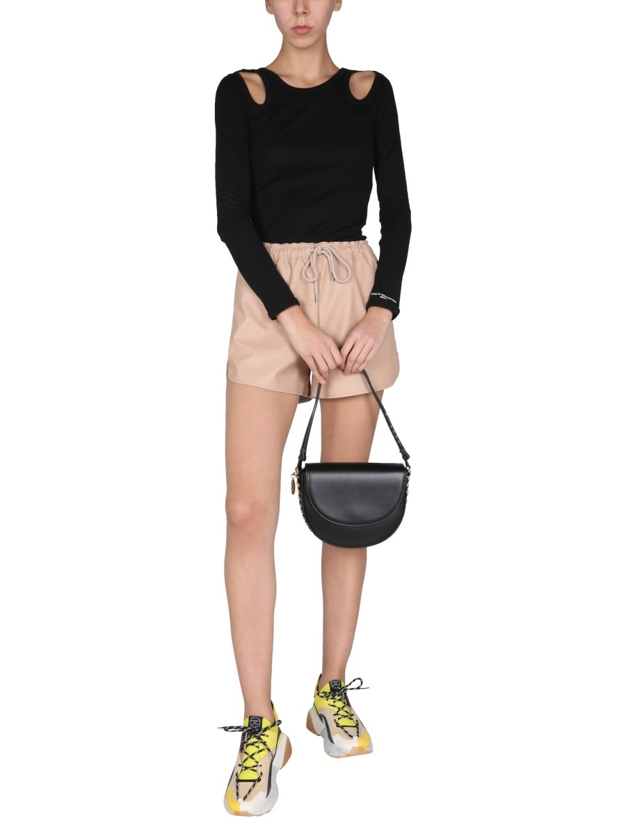 stella mccartney - FAUX LEATHER SHORTS - Image 2