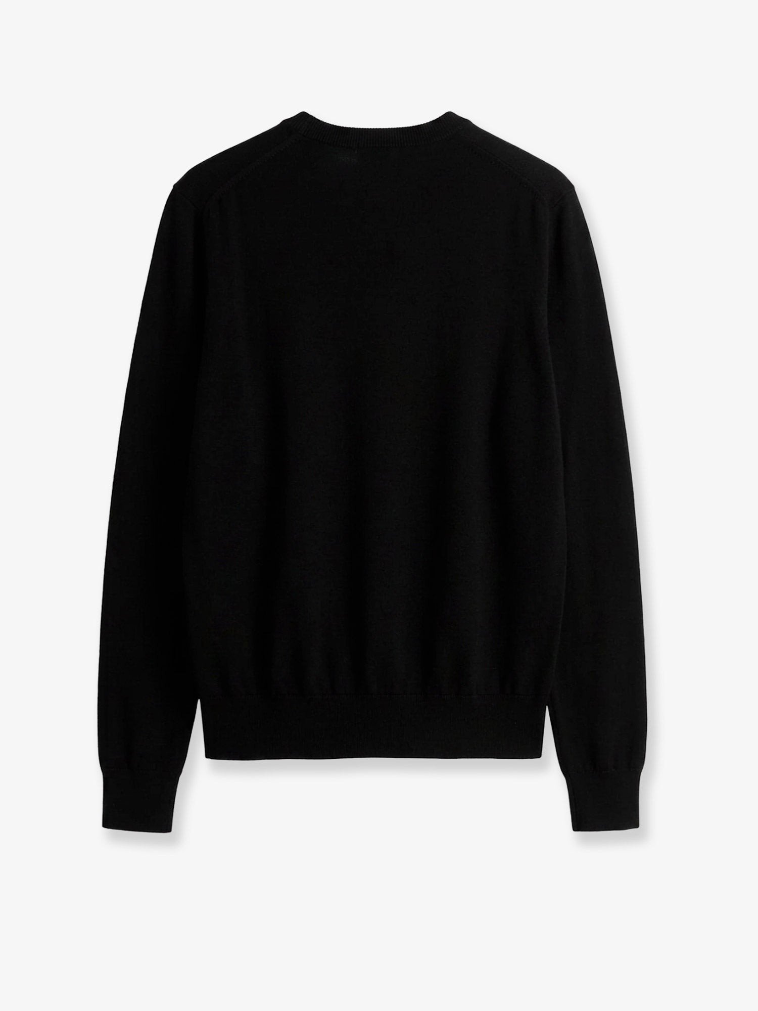 Fine Crew Knit wool and silk blend sweater - Image 2