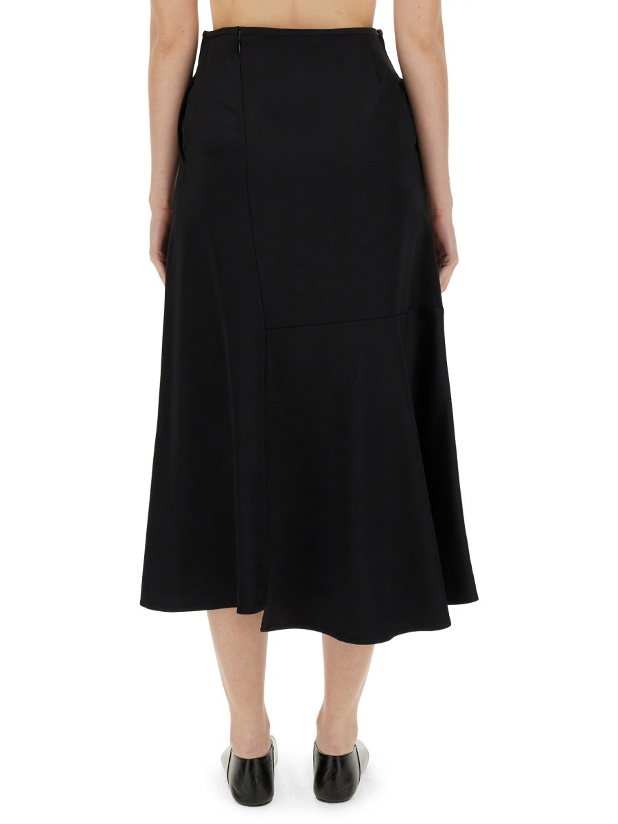 JIL SANDER - flared skirt - Image 3