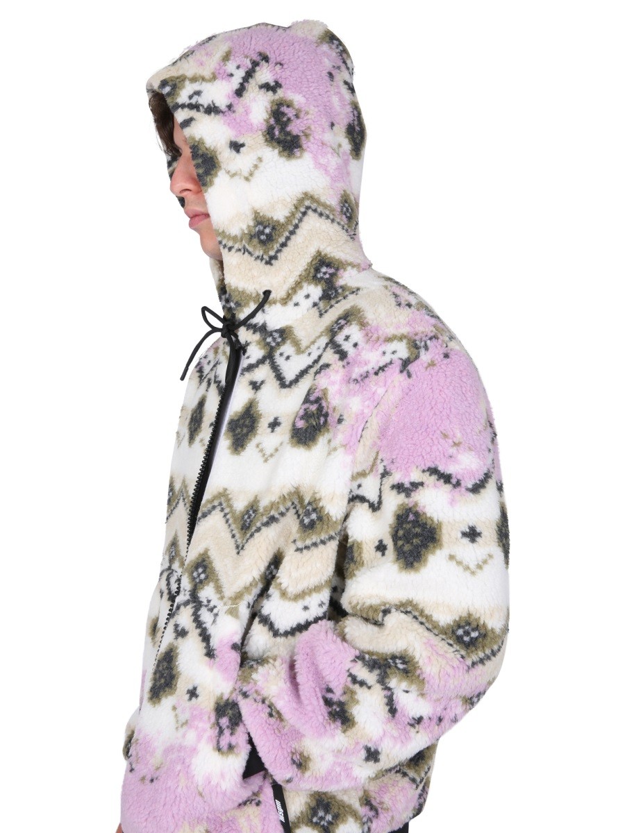 msgm FLEECE SHERPA JACKET - Image 4