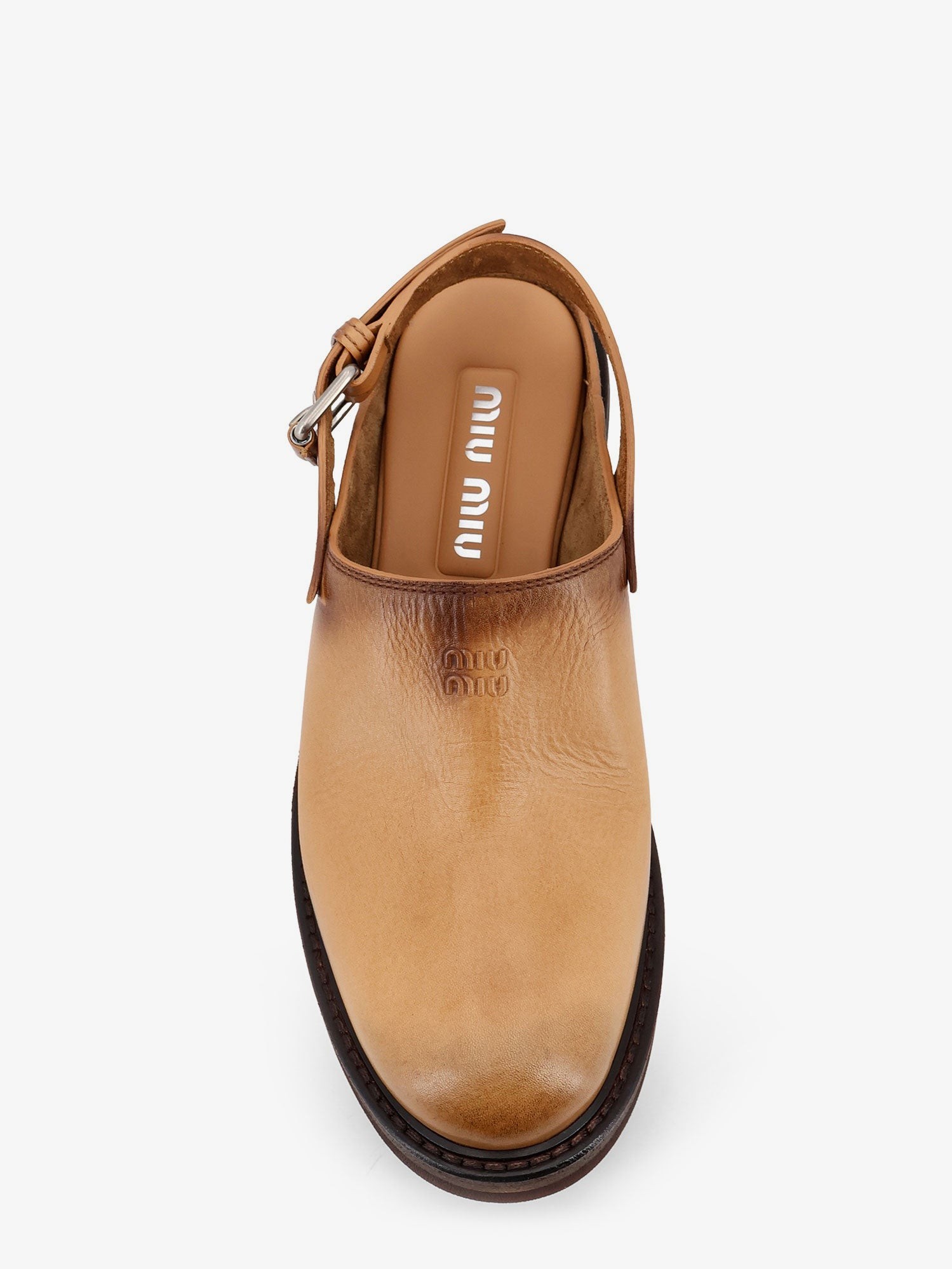 Foule Leather Sabot Sandals - Image 5