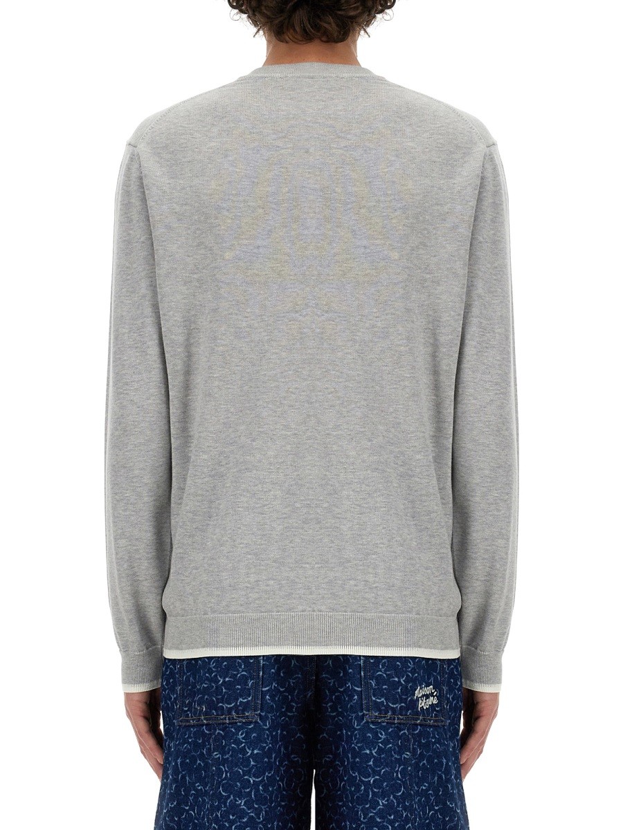 Maison Kitsune - "FOX HEAD" JERSEY - Image 3