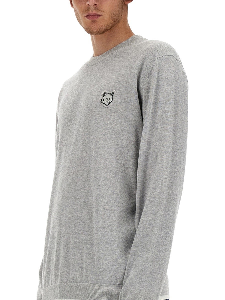 Maison Kitsune - "FOX HEAD" JERSEY - Image 4