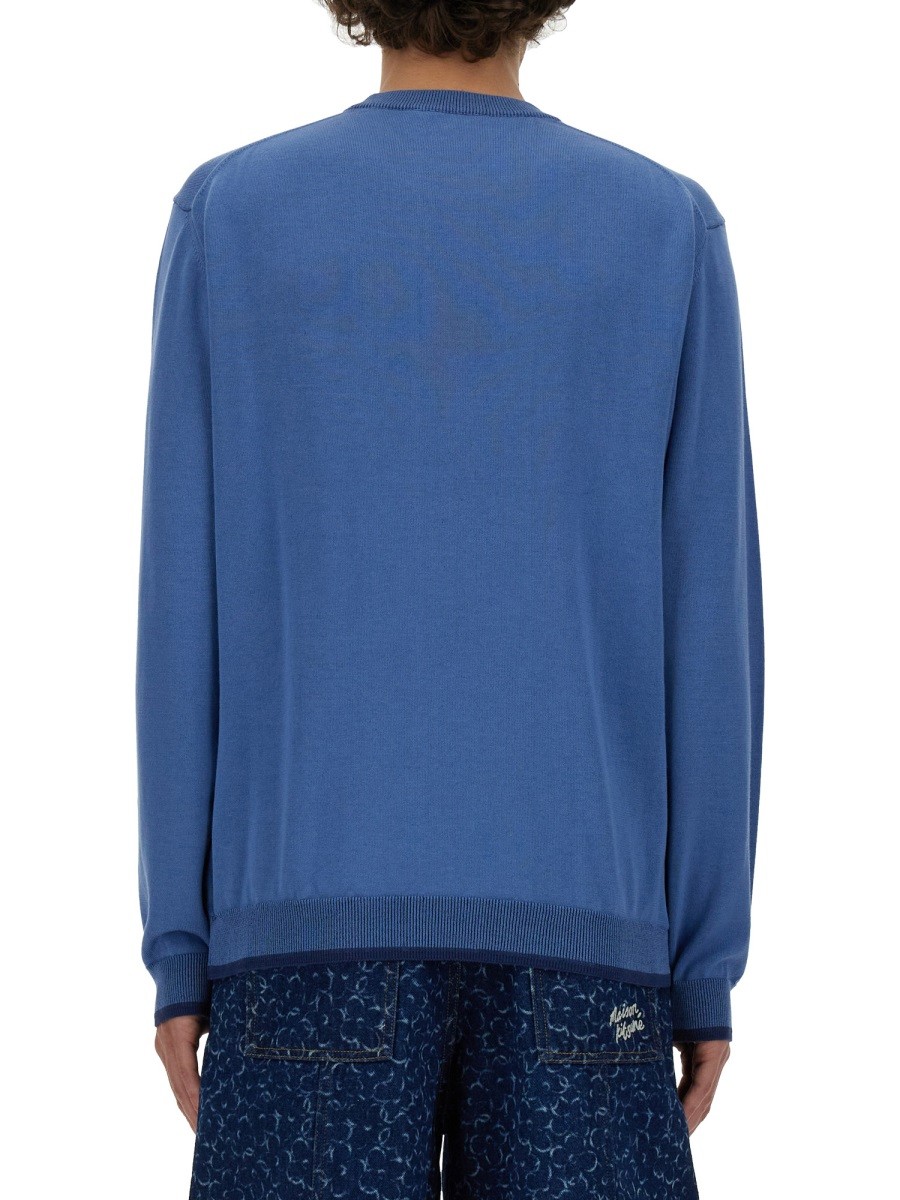 Maison Kitsune - "FOX HEAD" JERSEY - Image 3