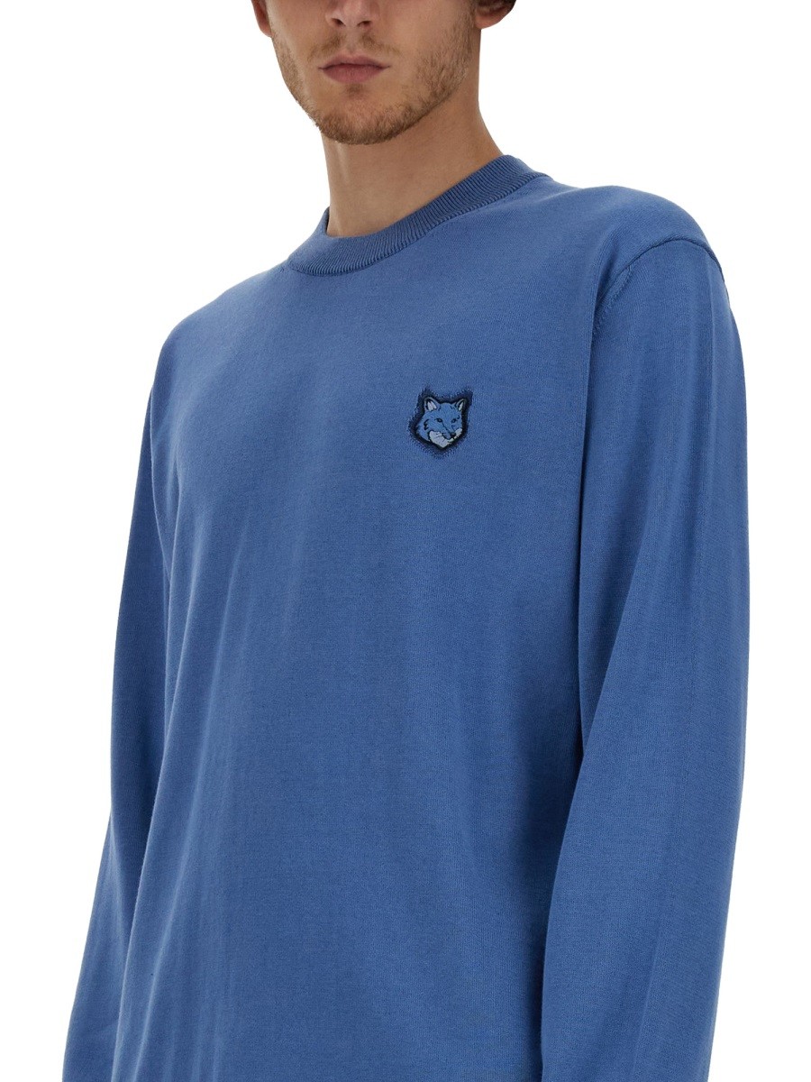 Maison Kitsune - "FOX HEAD" JERSEY - Image 4