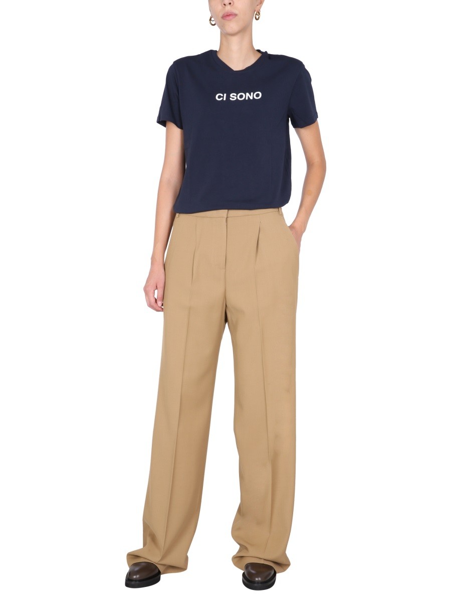 ASPESI GABARDINE TROUSERS - Image 2
