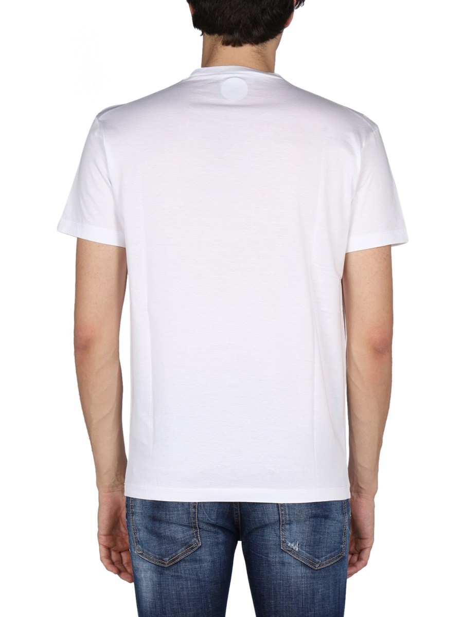 Dsquared - "GLOBETROTTER" T-SHIRT WITH PRINT - Image 3