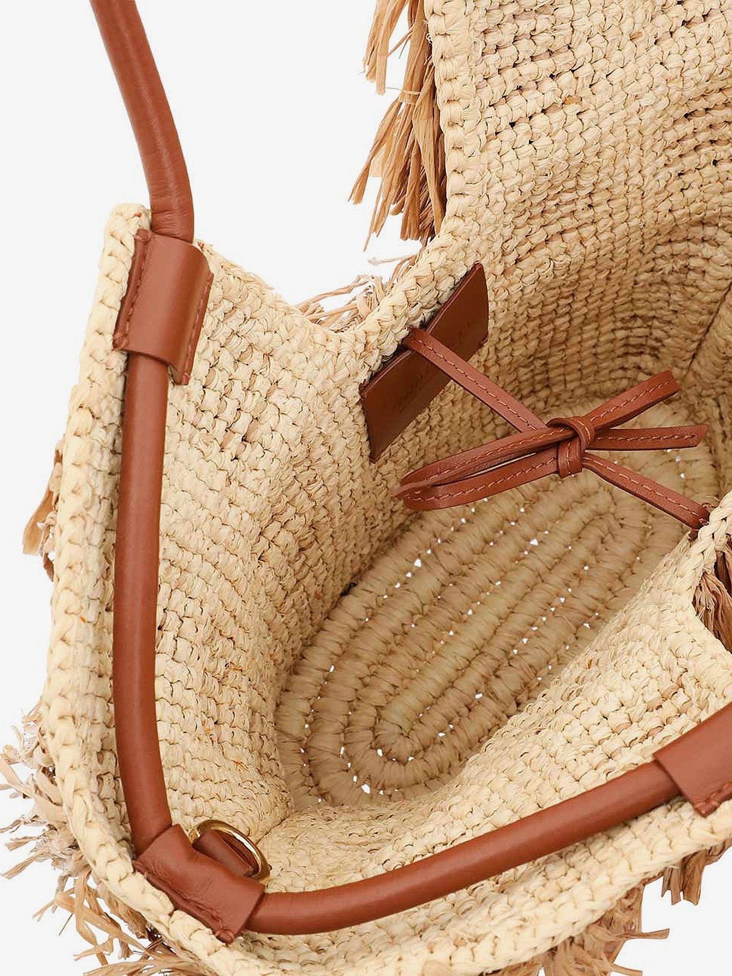 Golden Time crossbody bag with fringe - Image 5