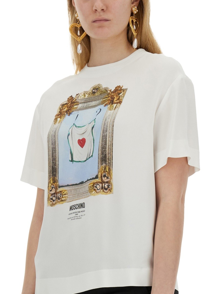 Moschino - "GONE WITH THE WIND" T-SHIRT - Image 4