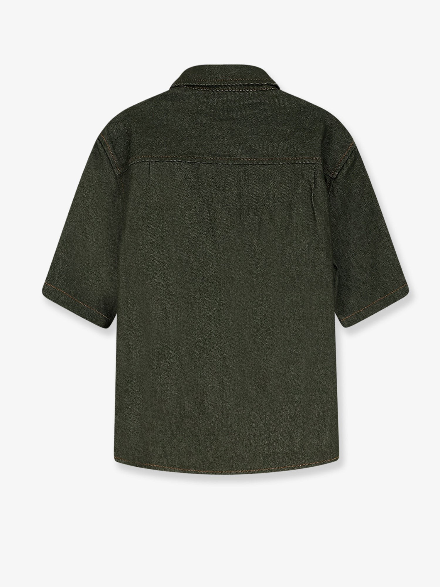 Green Denim Shirt - Image 2