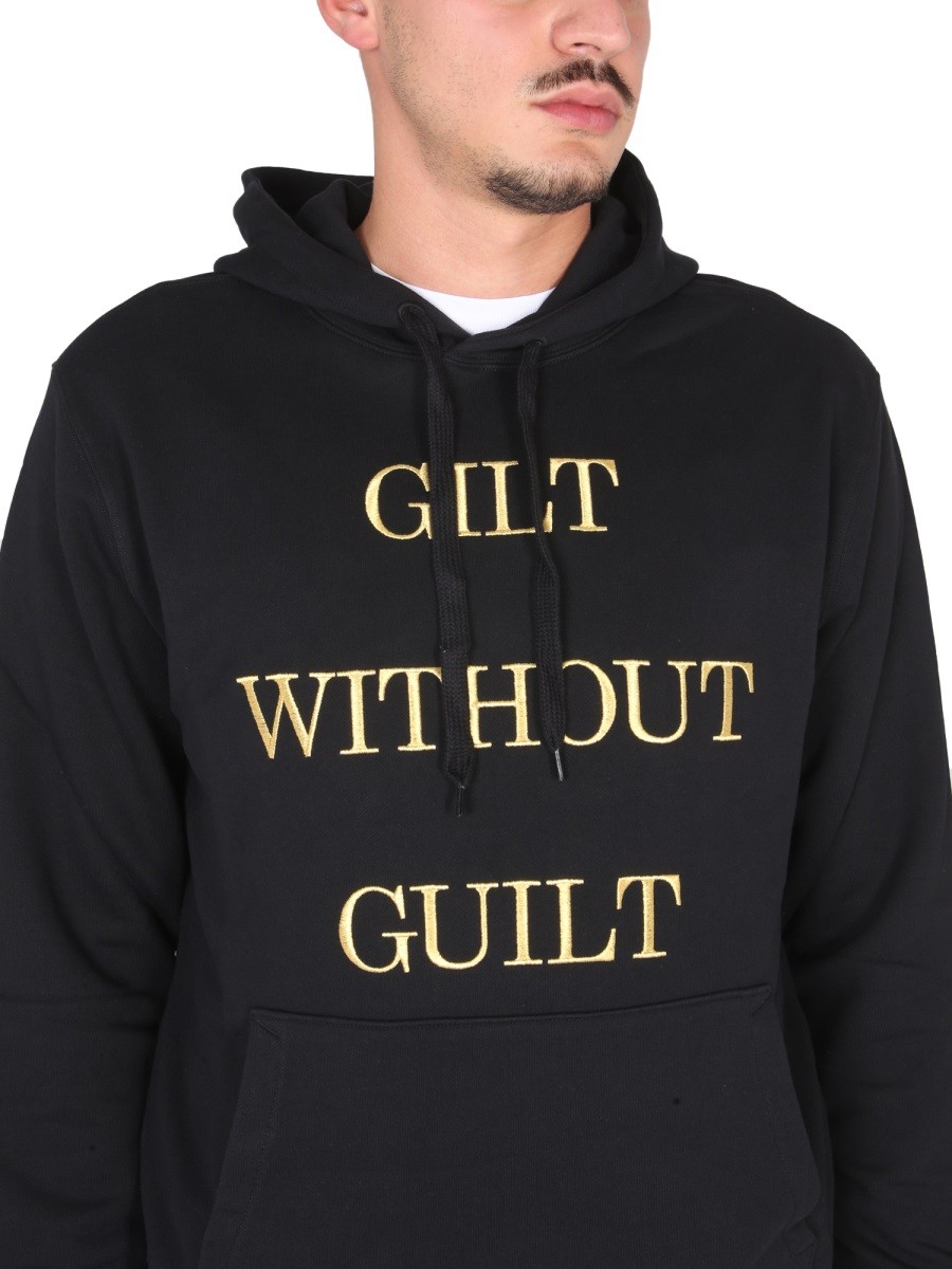 Moschino - "GUILT WITHOUT GUILT" SWEATSHIRT - Image 4