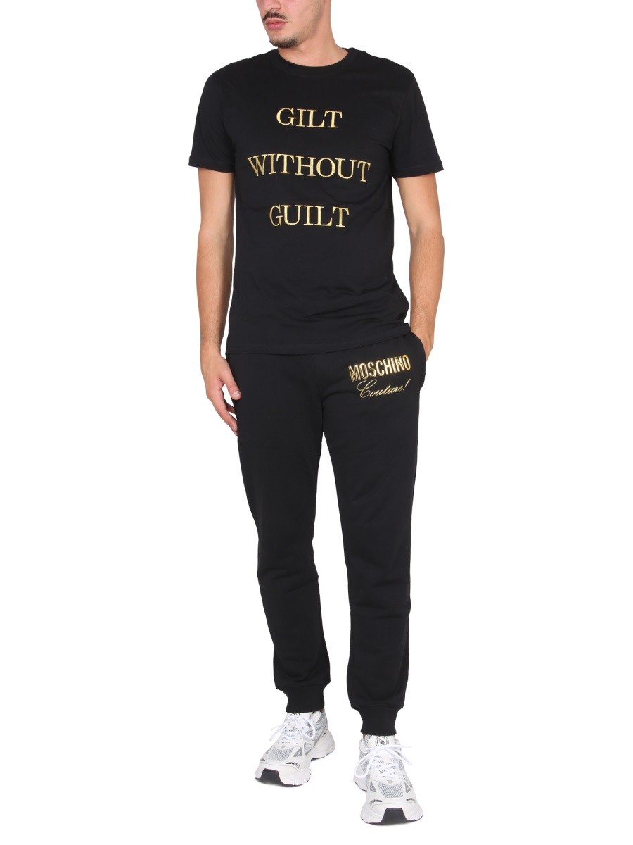 Moschino - "GUILT WITHOUT GUILT" T-SHIRT - Image 2