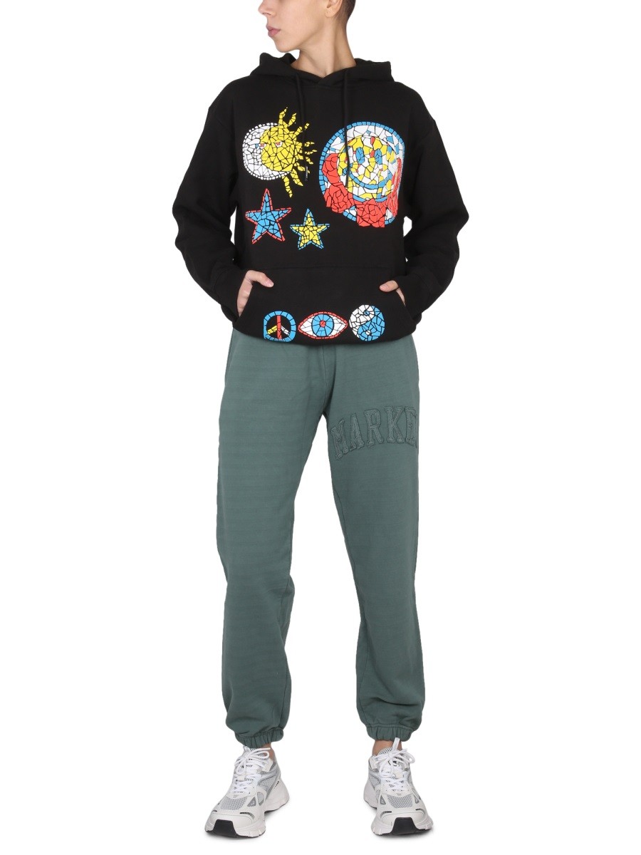 MARKET - HAND DRAWN VARSITY SWEATSHIRT - Image 2