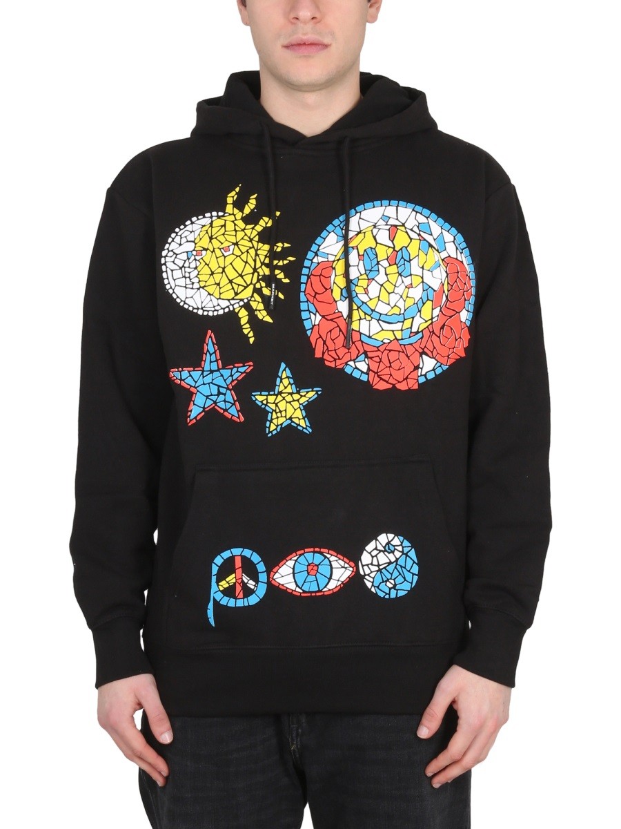 MARKET - HAND DRAWN VARSITY SWEATSHIRT - Image 4