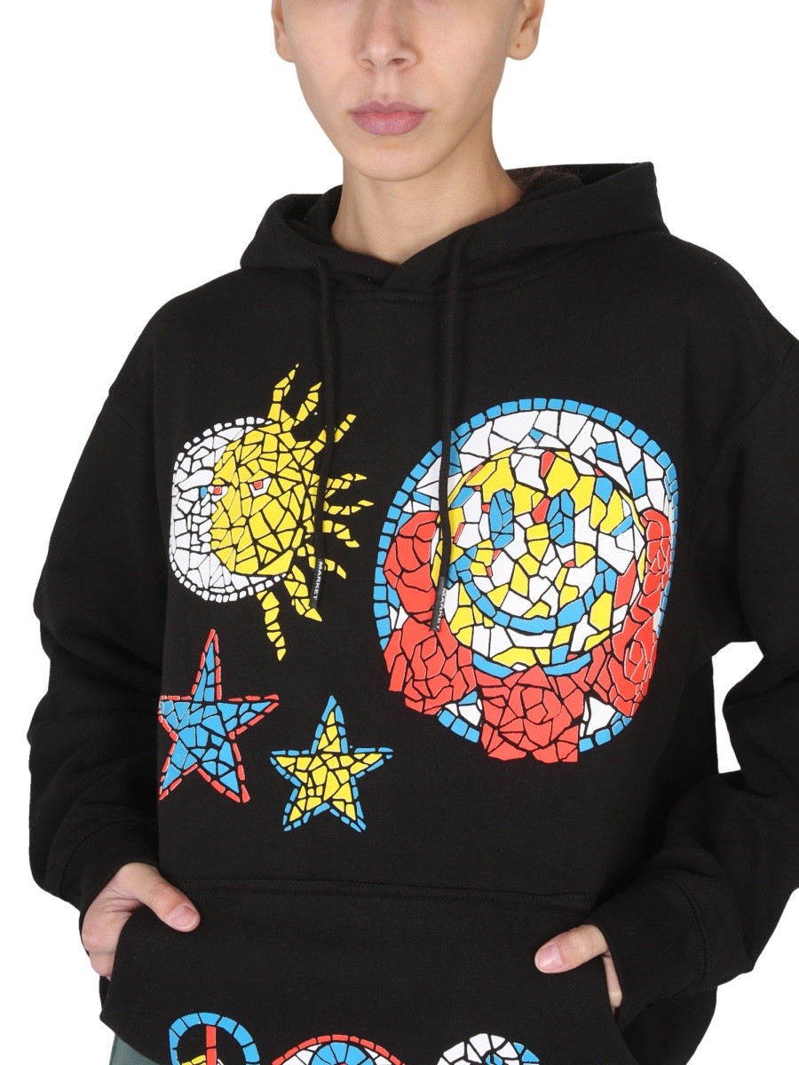 MARKET - HAND DRAWN VARSITY SWEATSHIRT - Image 8