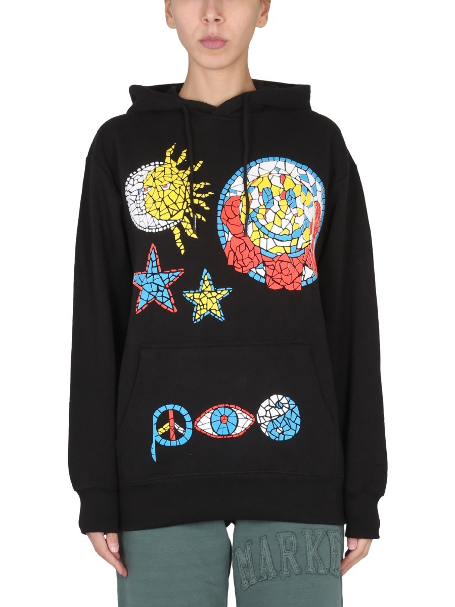 MARKET HAND DRAWN VARSITY SWEATSHIRT