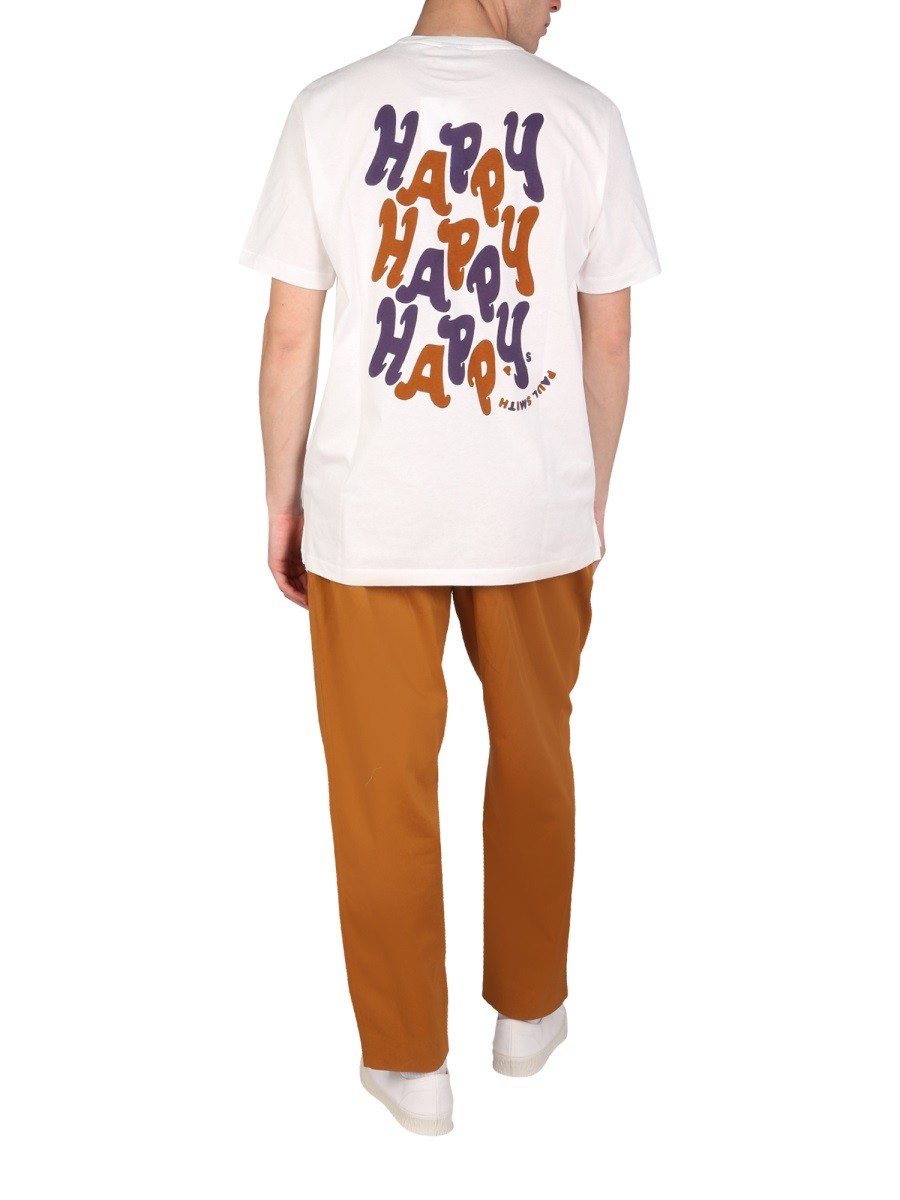 PS BY PAUL SMITH - HAPPY HAPPY T-SHIRT - Image 2