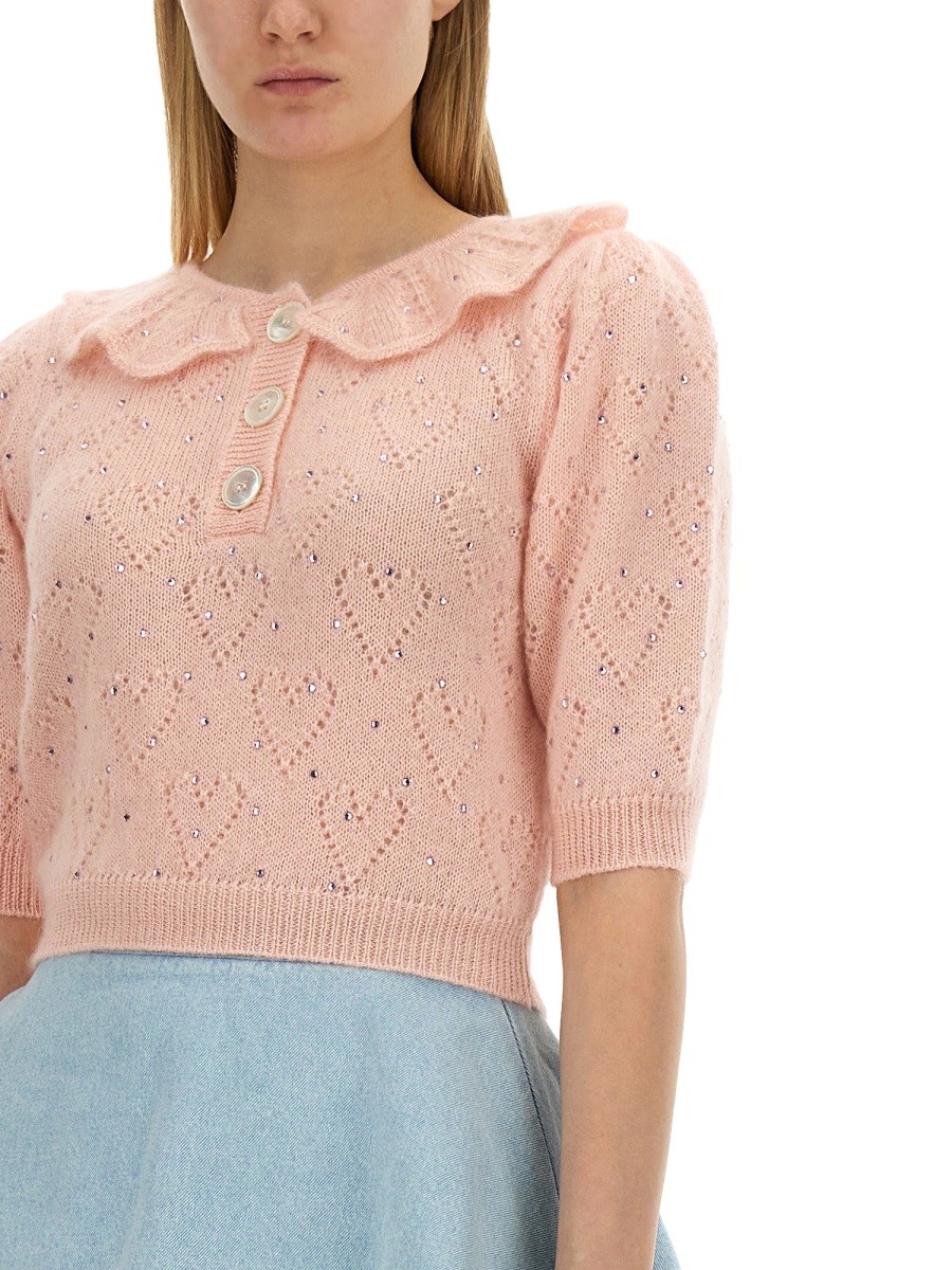 ALESSANDRA RICH - "HEARTS" JERSEY - Image 4