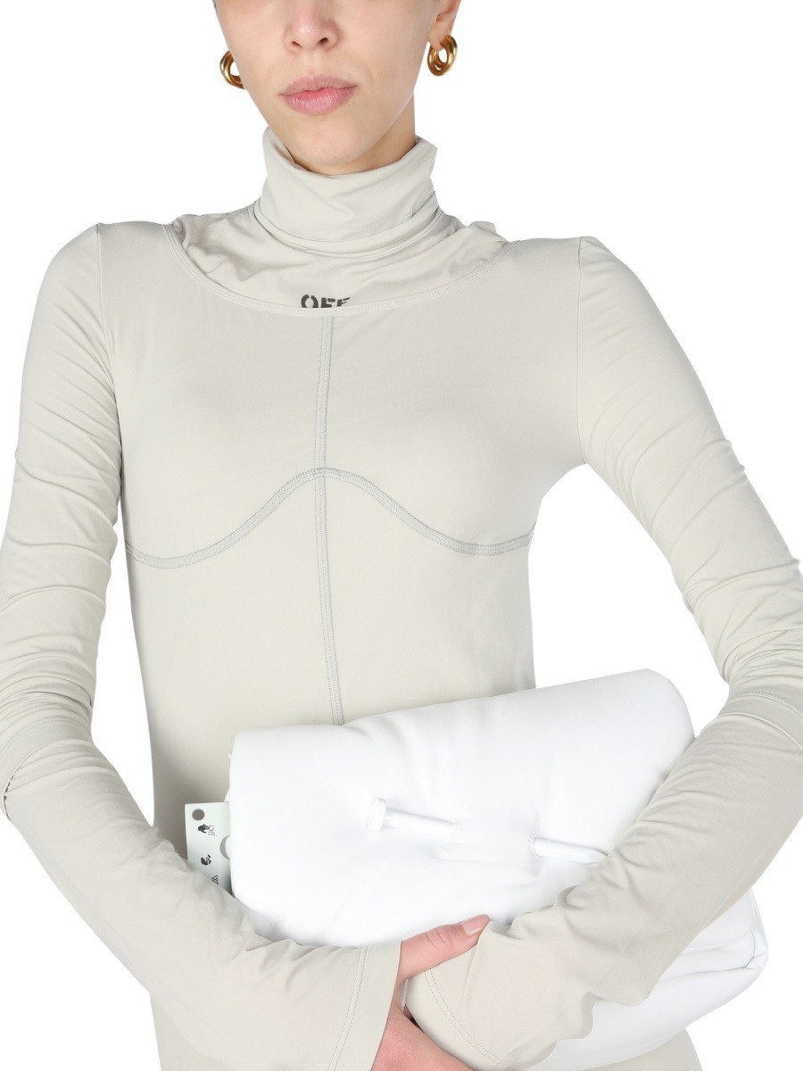 Off-white HIGH NECK DRESS - Image 4