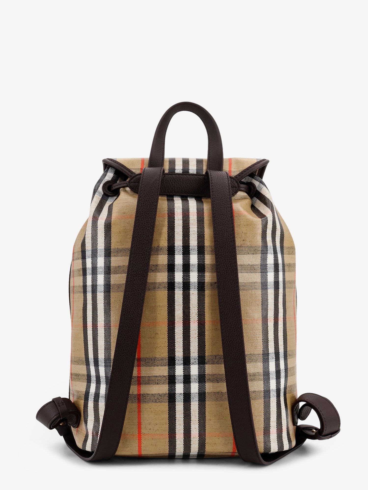 Highlands coated canvas backpack with front logo - Image 3