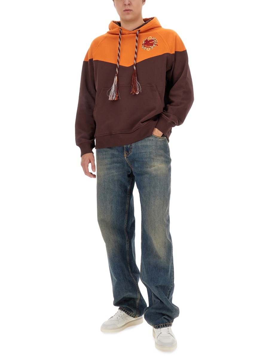 Etro - HOODED SWEATSHIRT WITH LOGO - Image 2