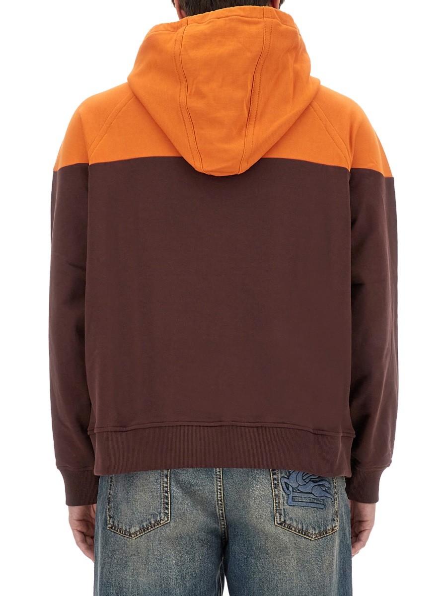Etro - HOODED SWEATSHIRT WITH LOGO - Image 3