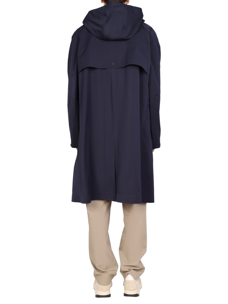 MONOBI - HOODED TRENCH COAT - Image 3
