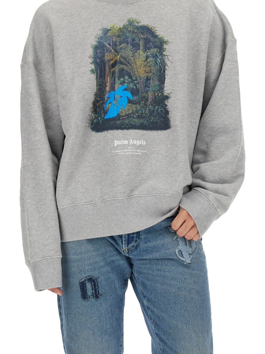 Palm Angels - HUNTING IN THE FOREST SWEATSHIRT - Image 4