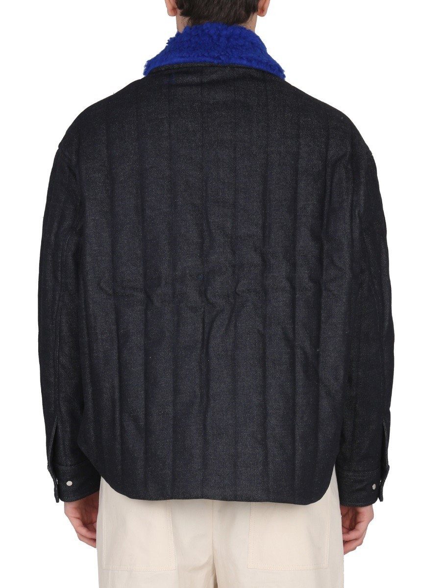 SUNNEI - JACKET WITH FAUX FUR - Image 5