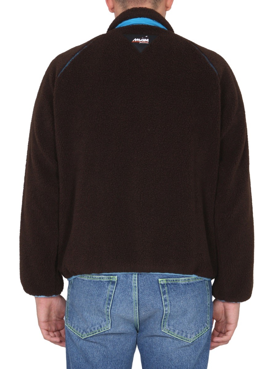 msgm - JACKET WITH LOGO - Image 3