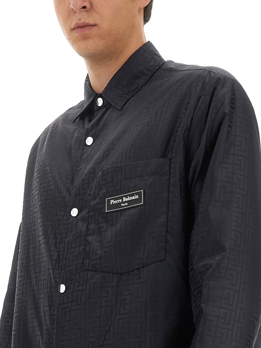 Balmain - JACKET WITH LOGO - Image 4