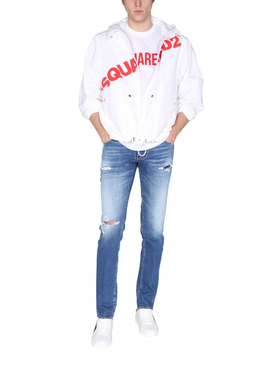 Dsquared - JACKET WITH LOGO PRINT - Image 2