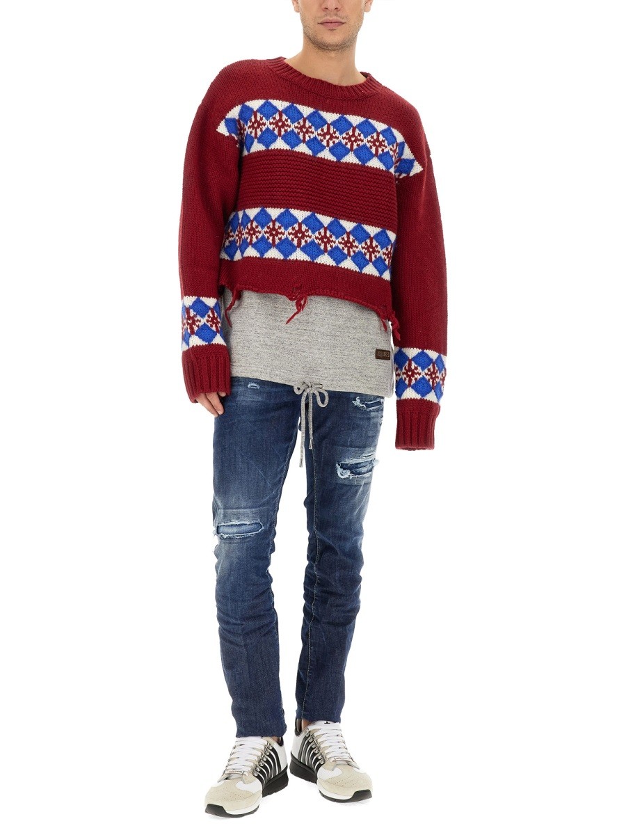 Dsquared - JACQUARD KNIT - Image 2