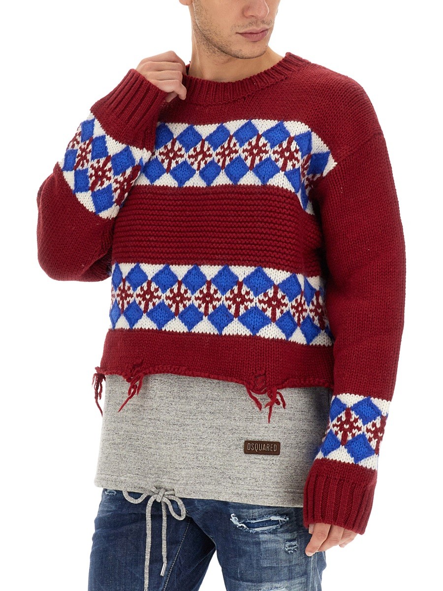Dsquared - JACQUARD KNIT - Image 4