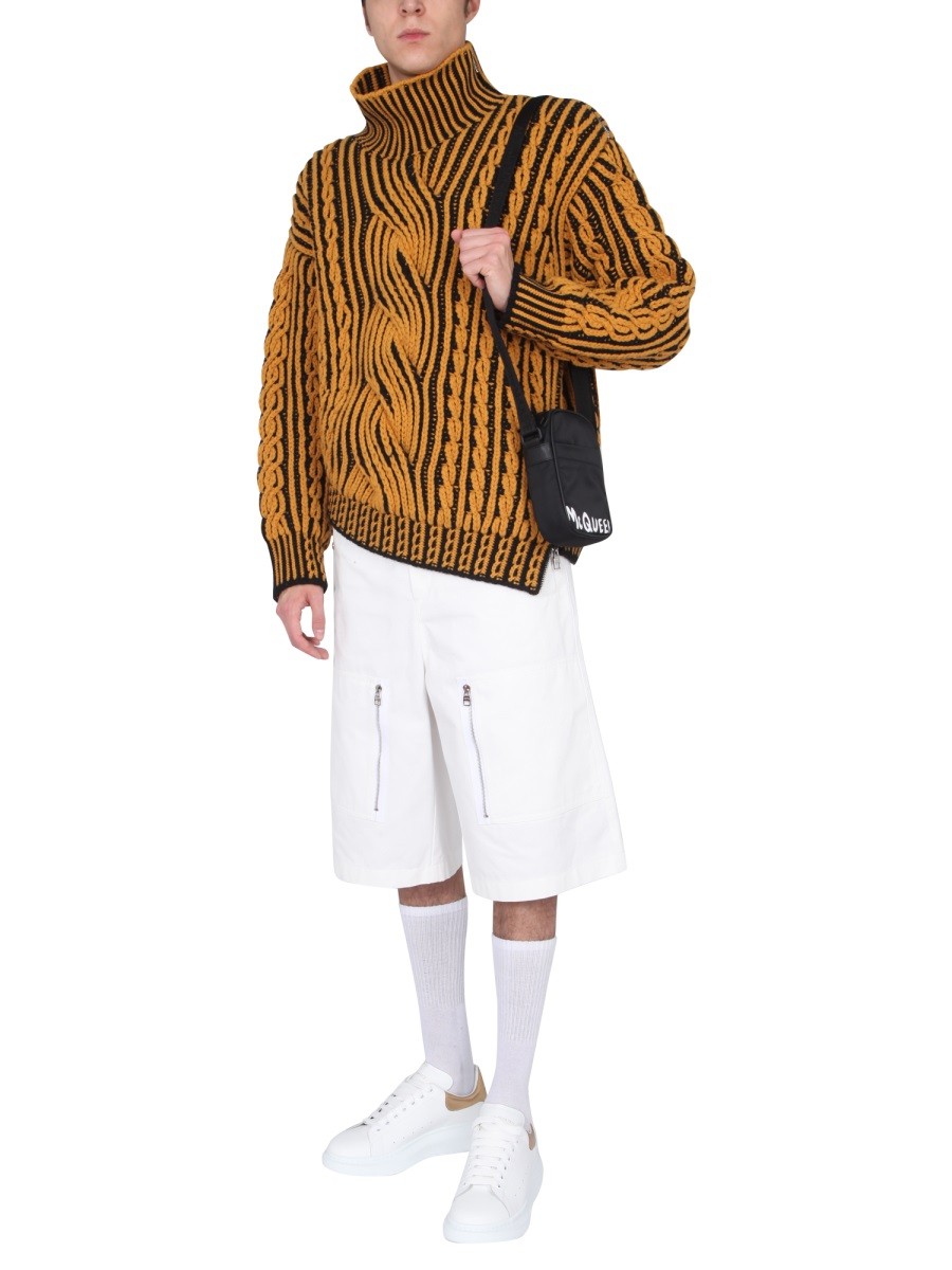 Alexander Mcqueen JAPANESE GABARDINE SHORTS - Image 2