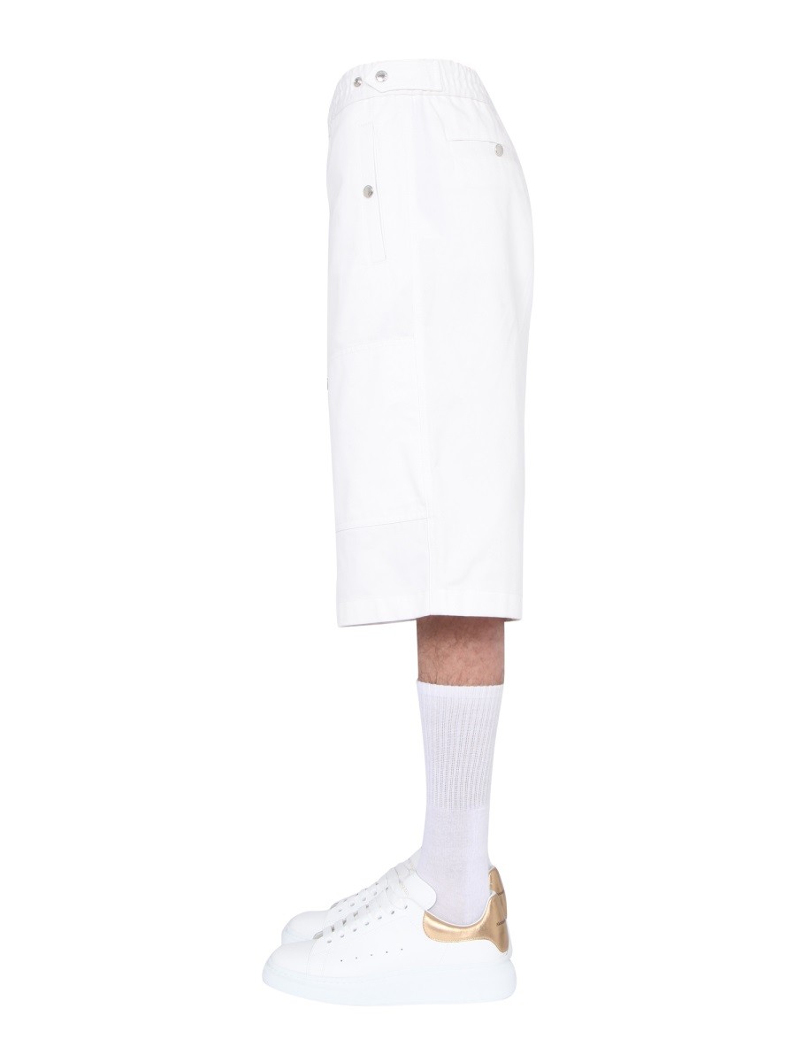 Alexander Mcqueen JAPANESE GABARDINE SHORTS - Image 3