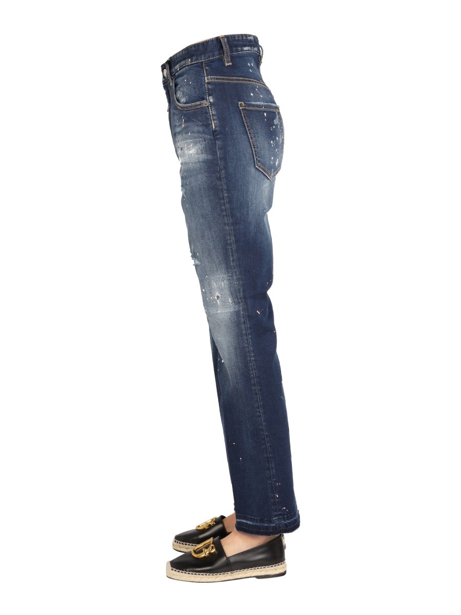 Dsquared - JEANS WIDE LEG - Image 3
