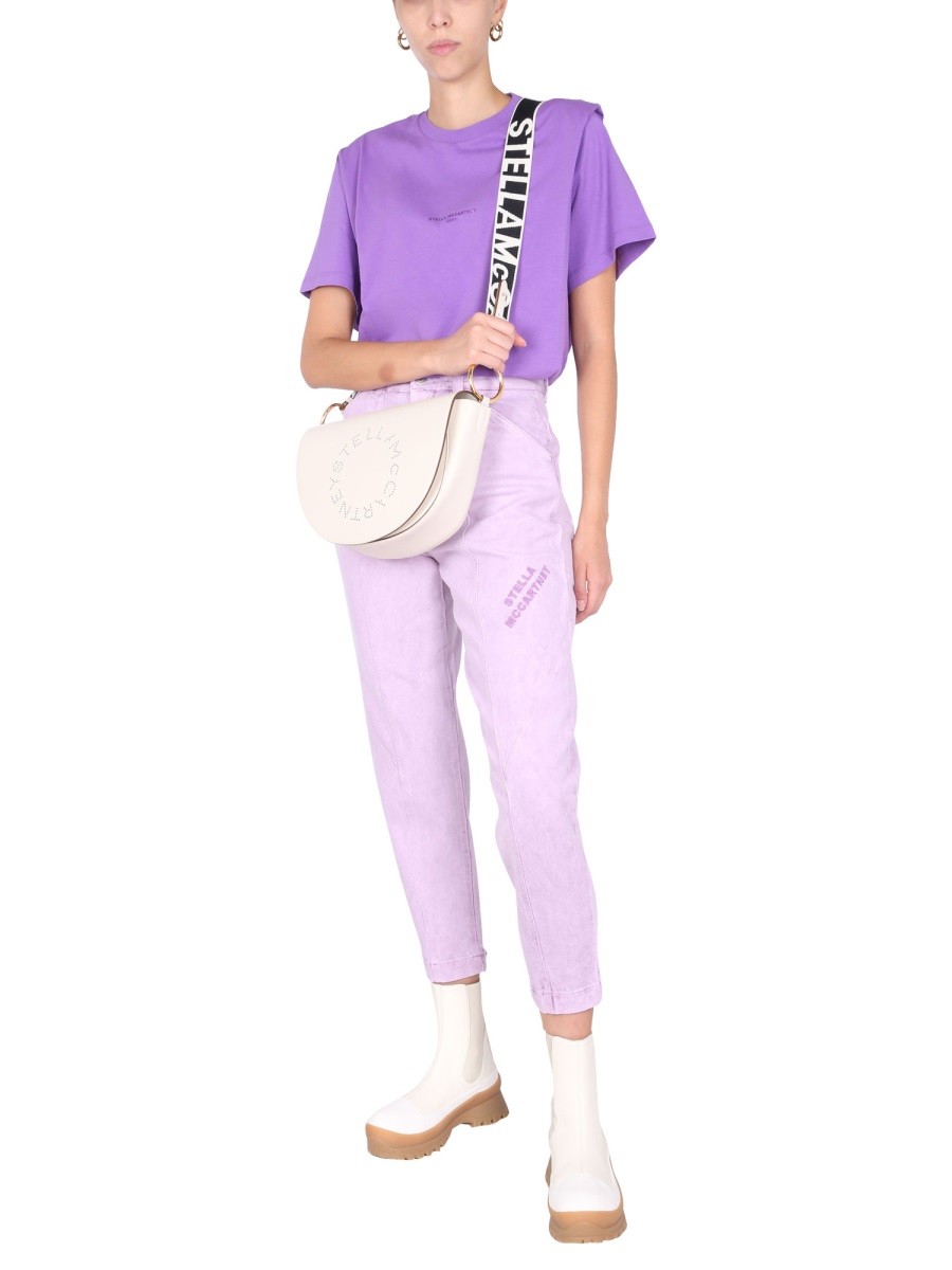 stella mccartney JEANS WITH EMBROIDERED LOGO - Image 2