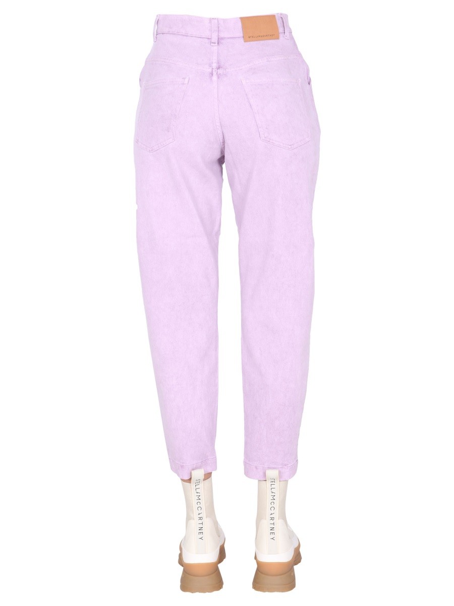 stella mccartney JEANS WITH EMBROIDERED LOGO - Image 4