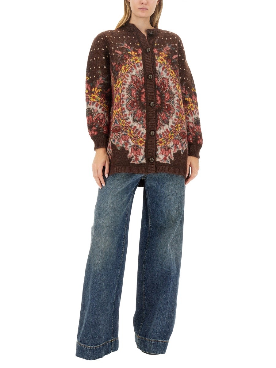 Etro - JEANS WITH EMBROIDERED PEGASUS - Image 2