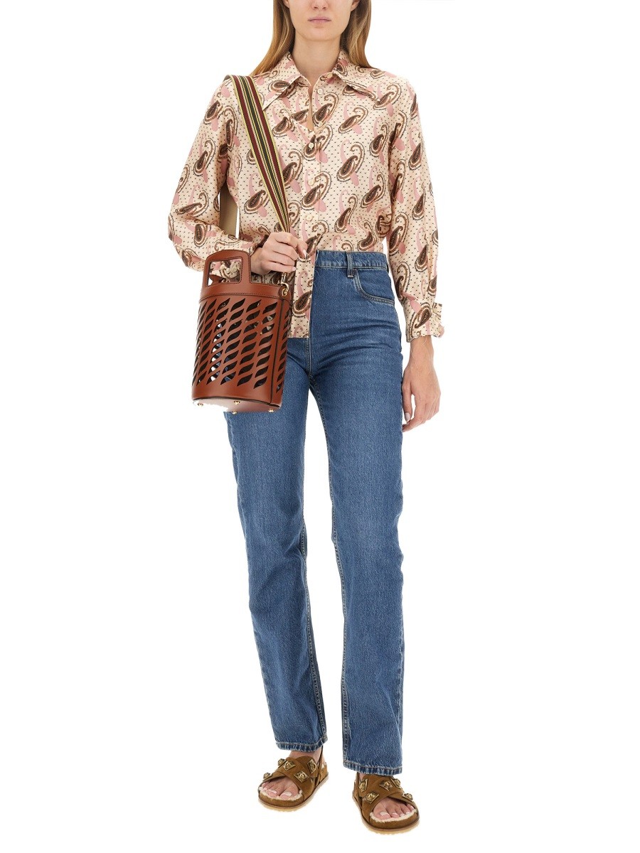 Etro - JEANS WITH LOGO EMBROIDERY - Image 2