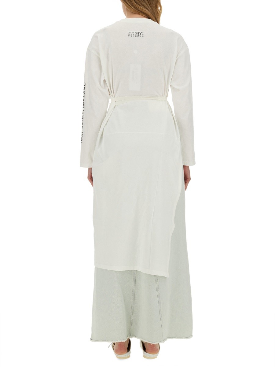 MM6 MAISON MARGIELA - JERSEY T-SHIRT - Image 3