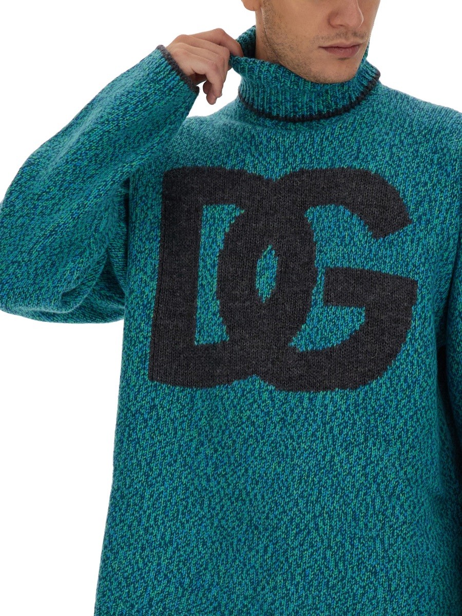 Dolce & Gabbana - JERSEY WITH LOGO - Image 4