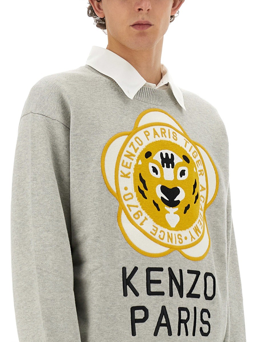 Kenzo - JERSEY WITH LOGO - Image 4