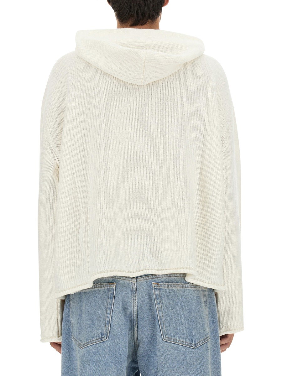 MM6 MAISON MARGIELA - JERSEY WITH LOGO - Image 3