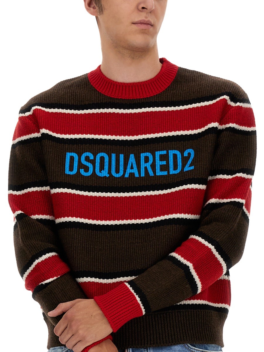 Dsquared - JERSEY WITH LOGO - Image 4